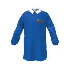 Grembiule Bambino Scuola Auto Corsa Blu 6 Anni