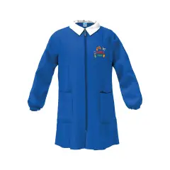 Grembiule Bambino Scuola Zip Game Blu 8 Anni