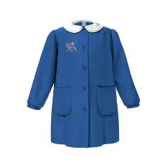 Grembiule Bambina Scuola Ballerina Blu 6 Anni
