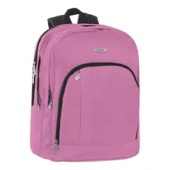 Comix Zaino Scuola Organizzato Monocolore Mauve