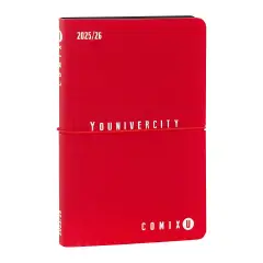Comix U Younivercity Agenda 13 Mesi Week Medium Red