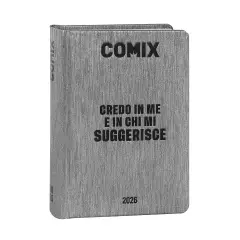 Comix Agenda Scuola 16 Mesi Standard Gear Black
