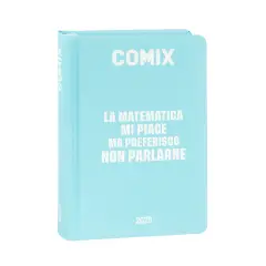 Comix Agenda Scuola Mini Azure 16 Mesi 2025-2026