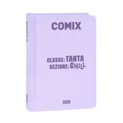 Comix Agenda 16 Mesi Mignon Plus Lilla Scuola 2025-2026