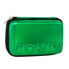 Comix Astuccio Scuola Corredo Maxi Zip Classic Verde