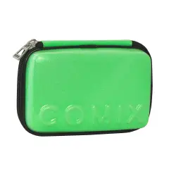 Astuccio Scuola Comix Maxi Zip Glitter Verde con Corredo