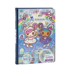 Tokidoki SuperDiario Scuola Standard Datato Blu