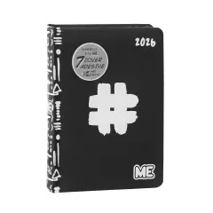 Classic Me Agenda Scuola 16 Mesi Medium Hashtag