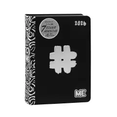 Luxury Me Agenda Scuola 16 Mesi Medium Hashtag