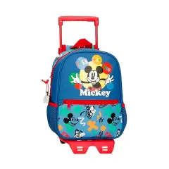 Zaino con Carrello 28 cm Mickey Peek A Boo