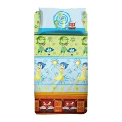 Set Lenzuolo Letto Singolo Inside Out - 100% Cotone