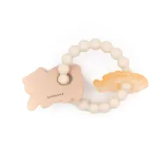 Massaggiagengive Bamboom Orso e Pesce Soft Pink