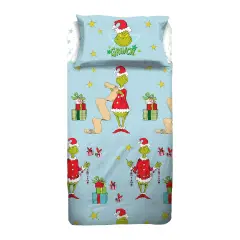 Completo Letto 1 Piazza Con Federa Piazzata Grinch