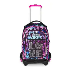 Glow Love Zaino Scuola Trolley Jack -3wd+