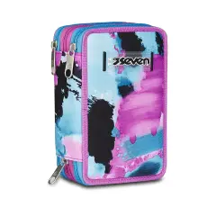 Quick Graffiti Girl Astuccio Scuola 3 Zip