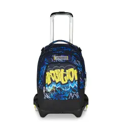 Hidden Spot Boy Zaino Scuola Trolley Jack -3wd+ Detach