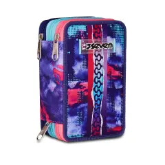 MILAN Astuccio Piccolo Piatto Copper III, Lilla - Astuccio Rame E Viola Della Serie Copper
