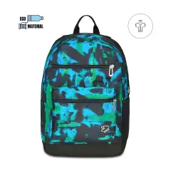 Falling Color Zaino Scuola Reversible Backpack Grs Earphones Wireless