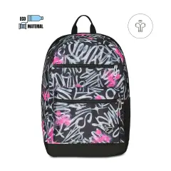 Dim Paint Girl Zaino Scuola Reversible Backpack Grs Earphones Wireless