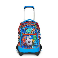 Sj Gang Tinypatch Boy Zaino Scuola Trolley Jack-3wd+