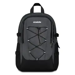 Zaino Scuola Backpack Invict-act Plus Plain Grs Iron Gate