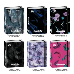 Diario Scuola Invicta 16 Mesi Standard 2025-2026 con Elastico