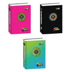 Bastardidentro Diario Scuola Standard 16 Mesi Color New