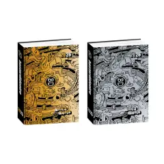 Bastardidentro Diario Scuola Standard 16 Mesi Gold & Silver