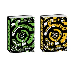 Bastardidentro Diario Scuola Standard 16 Mesi Superspecial Fluo