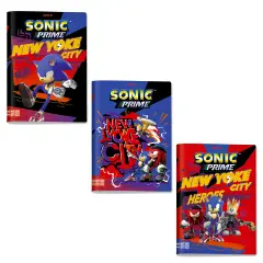 Sonic Prime Quaderno A4 Maxi 96/100 Rigatura 10m
