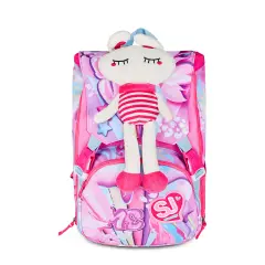 Sj Gang Plushy Rabbit Zaino Scuola Sdoppiabile Big