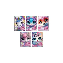 Sj Gang Animali Girl Quaderno A4 Maxi 96/100 Rigatura  5mm