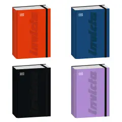 Diario Scuola Invicta 16 Mesi Datato in 4 Colori