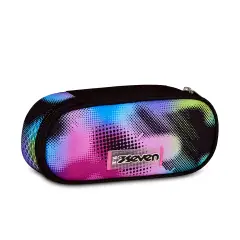 Write Down Bustina Portapenne Scuola Round Plus Fluo Fuxia