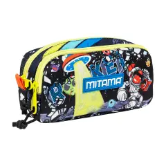 Mitama Disco Space Bustina Scuola Due Zip