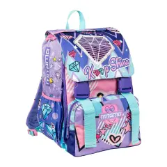 Mitama Zaino Scuola Estensibile 4 Zip DOUBLE DIAMOND