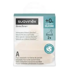 Tettarella Zero Zero Silicone Anticolica Flusso Adattabile (A) 2pz Fair