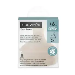 Tettarella Zero Zero Silicone Anticolica Flusso Adattabile (A) 2pz Medium