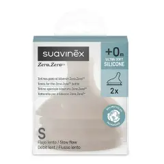 Tettarella Zero Zero Silicone Anticolica Flusso Lento (S) 2pz Deep