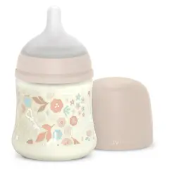 Biberon Wonder In Silicone PA Anticolica 150ml Flusso Lento S Liberty Rosa