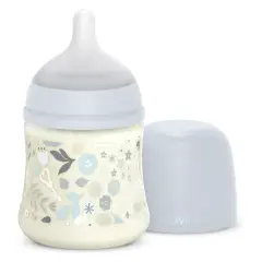 Biberon Wonder In Silicone PA Anticolica 150ml Flusso Lento S Liberty Azzurro