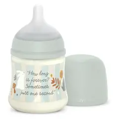 Biberon Wonder In Silicone PA Anticolica 150ml Flusso Lento S Verde Acqua