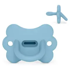 Colour Essence Succhietto In Silicone Butterfly 6/18m Blue