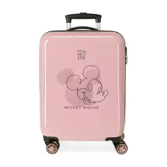 Outline Mickey Trolley Abs 55 Cm 4 Ruote