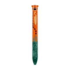Legami - Penna Click&Clack a Due Colori, Tema Tiger