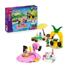 Lego Friends Pool Party con Unicorno e Fenicottero 42658