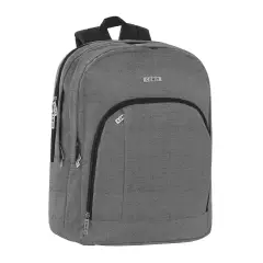 Comix Zaino Scuola Organizzato Monocolore Grigio – Ampio e Confortevole