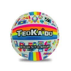 Pallone Volley Teokaido in PVC 80s Love