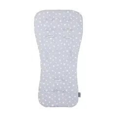 Materassino Copriseduta Per Passeggino Universale Grey Stars