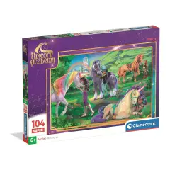 Puzzle 104 Pezzi Super Unicorn Academy 2
